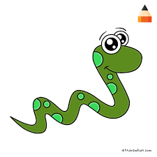 Just for kids, how to draw a snake! Draw With Timothy
