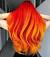 Red Orange Yellow Ombre Hair