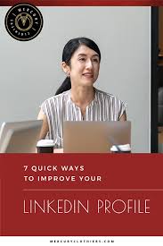 How To Improve Linkedin Profile For Jobs 7 Quick Tips Linkedin Profile Writing Tips Linkedin Tips