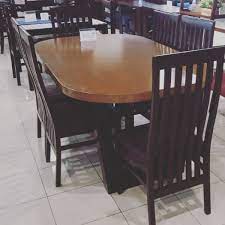 8 seater wooden dining table available at best prices online at evok. Dining Tables Hoid Pk