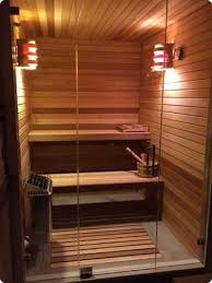 5 X6 Home Sauna Kit With Glass Front Wall Home Sauna Kit Sauna Design Indoor Sauna