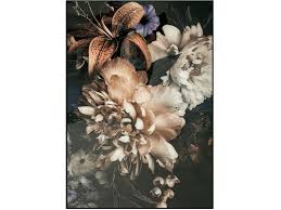 Cover a whole room with large flowers, or choose a simple design of vines or cherry blossom wall decals to create a focal point in the space. Floral Glass Print Vintage Flowers Glass Wall Art Libra