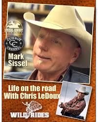 From how he met Chris LeDoux to how he became his lead guitarist and  manager to Chris LeDoux's drive and energy, to the bitter end; Mark Sissel  talks so respectfully about what