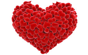 Download Wallpapers Valentines Day 3d Heart 4k White Background Hearts Besthqwallpapers Com Heart Wallpaper Heart Images Love Heart Images