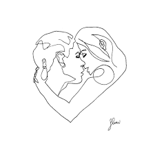 I Hope Its Love Im Trying Really Hard To Make It Love Words By Richard Siken From Self Portrait Again Abstract Line Art Line Art Tattoos Minimalist Drawing