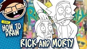 How to draw rick from rick and morty step by stepmore detailed step by step tutorials: How To Draw Rick And Morty Rick And Morty Narrated Easy Step By Step Tutorial Youtube