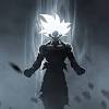 Dragon ball z art black and white. 1