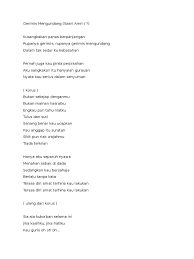 Lirik dan chord 'gerimis mengundang': Lirik Lagu Gerimis Mengundang