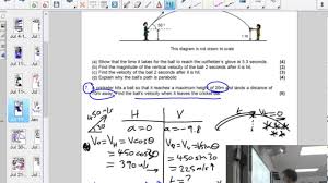 Largest database of projectile motion worksheet is in this can solve projectile. Projectiles Worksheet Worked Answers For A Launch Angle Youtube