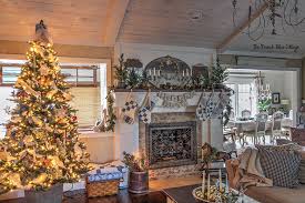 If you love crafting for christmas, this list is for you! French Country Christmas Decor Holiday Home 2019 French Blue Cottage