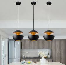 Kitchen ceiling lights decorating involves anything, materials, paint, fabric, accessories; Black Pendant Light Bar Lamp Kitchen Pendant Lighting Room Modern Ceiling Light Ebay