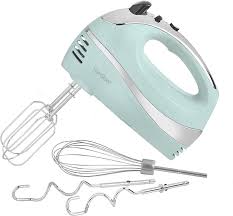 vonshef blue 250w hand mixer whisk