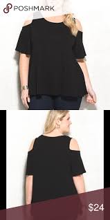 Dressbarn Cold Shoulder Top New Without Tags Dress Barn Tops Tees Short Sleeve Tops Dress Barn Dresses Fashion Design