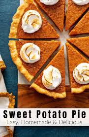 Dieses Cremige Hausgemachte Sweet Potato Pie Rezept Ist Ein Ultimativer Sudlandischer Sweet Potato Pie Easy Sweet Potato Pies Recipes Homemade Sweet Potato Pie