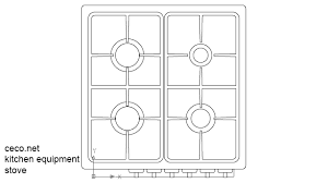 Autocad Drawing Kitchen Gas Stove Dwg How to draw a cute gas easy step by step. autocad drawing kitchen gas stove dwg