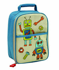 Has been added to your basket. Multi Purpose Bento Lunch Tote Insulated Bag Retro Robot For Bent