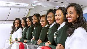 Ethiopian airlines cabin crew wears a uniform that is dominated by green. How Ethiopian Airlines Forced A Tigrean Air Hostess Into Exile Eritrea Hub