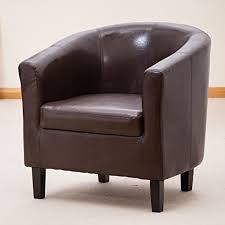 Sofa Collection Brand New Tub Chair Armchair Seating For Dining Living Room Office Reception Faux Leather Living Room Office Living Room Tub Chair Tub Chair
