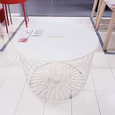 Ikea ramvik coffee table with side storage drawers hemnes glass top and home tables liatorp white 36 5 8x36 8 display we could fill it so many diffe things but maybe have wooden s archives ers 51 to stylishly stash your clutter case trofast drawer for lack ikea ramvik coffee table with side storage. Warm And Ikea Ikea Kuisibo Storage Table Home Leisure Side Table Coffee Table Storage Finishing Table