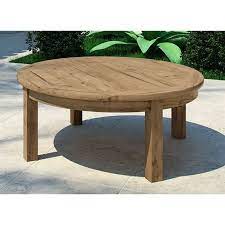 Round patio coffee table adds simple style to your space. Modway Marina Outdoor Teak Round Coffee Table In Natural Walmart Canada