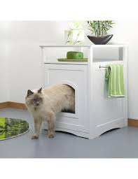 Damit er in angenehmer atmosphäre. Katzen Wc Schrank Weiss