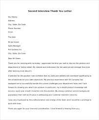 Free 8+ Sample Thank You Letters After Interview In Ms Word | Pdf
