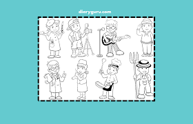 Mewarnai gambar profesi nelayan mewarnai gambar. Nama Pekerjaan Dalam Bahasa Bali Swagina Diary Guru
