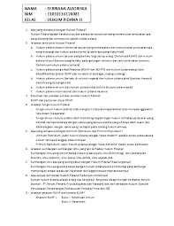 Soal dan jawaban aspek hukum dalam bisnis. Contoh Soal Hukum Bisnis Beserta Jawabannya