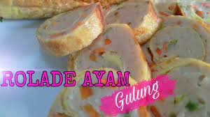 Resep tersedia di akhir video. Resep Mudah Membuat Rolade Ayam Enak Youtube