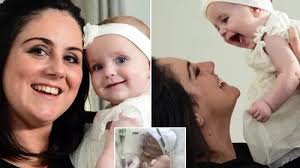 Mum felt something snap while picking baby up out of cot