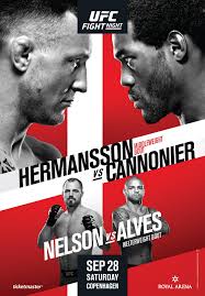 Waterson (ufc vegas 26) date: Ufc Fight Night 160 Poster September 16 2019 Mma Photo