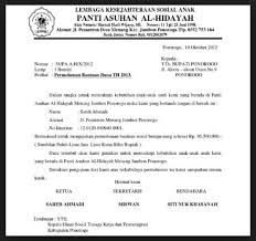 Contoh Surat Resmi Undangan Dinas Sekolah Pemerintah Permohonan