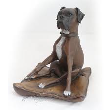 Mynewguy12 san diego, ca 22434. Bronze Boxer Dog Sculpture Of A Boxer Dog By Sondra Alexander Art Boxer Dogs Dog Sculpture Dogs