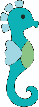 Malvorlagen meeresbewohner wie fische, krebse, seepferdchen, muscheln, quallen oder tintenfische tiere: Applikations Freebook Seepferdchen Jerseymutti Stoffe Online Kaufen