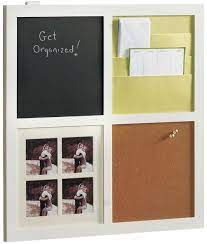 Mail Holder Chalkboard Picture Frames And Cork Board Can Change To Dry Erase With Supplies At Home Memo Board Kitchen Memo Board Cork Board