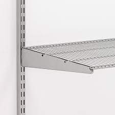 Check spelling or type a new query. Platinum Elfa Ventilated And Decor Wire Shelf Brackets The Container Store
