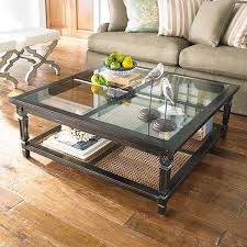 Materials, as well as form, also allow glass coffee tables to fit into a number of different decor styles. Large Square Glass Coffee Table Ideas On Foter