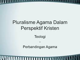 Menuntut masyarakat untuk memiliki kesetiaan total dan kesediaan untuk berkorban bagi ideologi tersebut. Sri Pluralisme Agama Dalam Perspektif Kristen