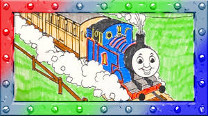 How To Coloring And Drawing Thomas And Friends Funny Colors Learning V Thomas And Friends Friends Funny Drawings