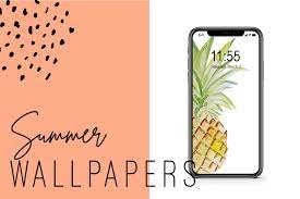 You may have seen the humble pineapple in more ways this year than as a mere tropical centerpiece. Cute Summer Iphone Wallpapers Part 2 Ginger And Ivory