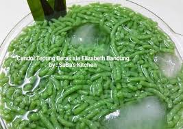 1/4 sendok teh garam 25 gram gula tepung 175 ml air es. Resep 44 Cendol Tepung Beras Ala Elizabeth Bandung Yang Lezat