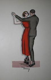 Ballerini eleganti fancing in un luogo concreto. Far Bene Far Meglio Un Secolo Di Tango