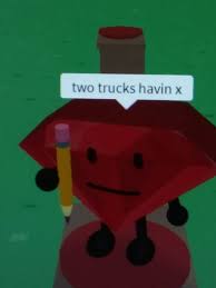Return to bfb roblox ft button i bfdi amino return to. Two Trucks Bfdi Amino