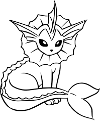 Comme pour les précédents pokémon, vous allez commencer realiser les details du dessin d'aquali. Coloriage Pokemon Coloriages Pokemon A Imprimer
