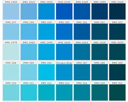 Pantone Blues In 2019 Pantone Color Chart Blue Colour
