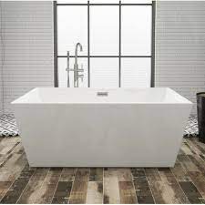 Maybe you would like to learn more about one of these? Kingston Brass Aqua Eden Square Acrylic 59 X 30 Freestanding Soaking Bathtub In 2021 Free Standing Bath Tub Soaking Bathtubs Bathroom Remodel Shower