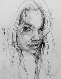 Alvin Chong Female Face Portrait Sketch 2014 Artofalvin Com Portrait Sketches Portrait Drawing Sketches Of People