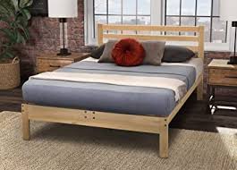 Amazon Com Kd Frames Lexington Platform Bed Twin Xl Unfinished Furniture Decor Most single adults fit comfortably on a twin size bed. kd frames lexington platform bed twin xl unfinished