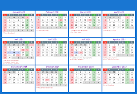A digital calendar permits you to customize or modify your calendar with sometimes graphics, pictures and clipart and text message. Kalender Indonesia Tahun 2021 Kalender Indonesia