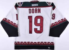 Authentic & accurate, instant download 2001 02 Shane Doan Phoenix Coyotes Game Worn Jersey Gamewornauctions Net
